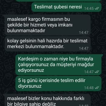 Kargom Teslim Edilmedi Paramı Geri İstiyorum
