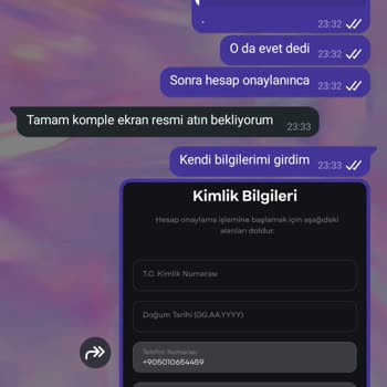 Evde Paketleme İşi Başvurusu Sonrası Kişisel Bilgilerimle İlgili Güvenlik Endişesi Ve Tehdit