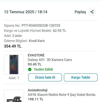 Epttavm'de İade Süreci Zorlukları Ve Müşteri Hizmetleri Sorunu