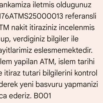 ATM Paramı Yuttu Banka Paramı İade Etmiyor Mağdurum