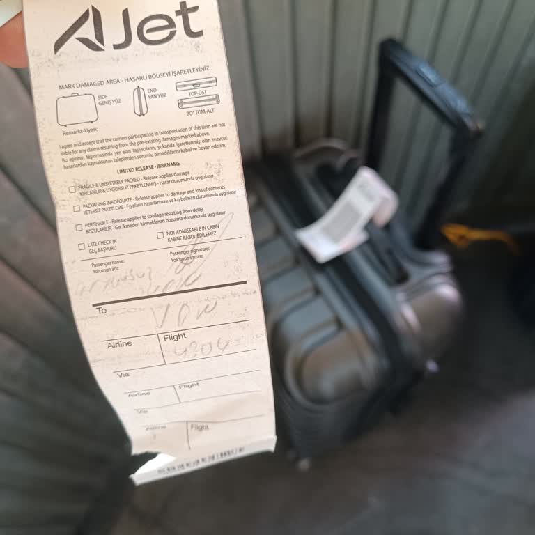 Bagaj Hakkım Olmasına Rağmen Ekstra Ücret Alındı