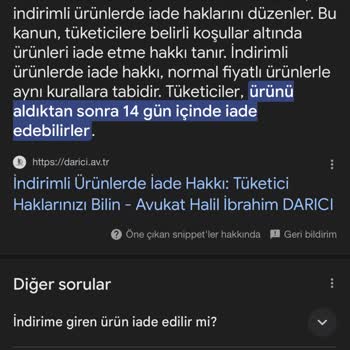 İade Sürecinde Haksız Kargo Ücreti Kesintisi Ve Müşteri Mağduriyeti