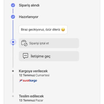 Babyhope Akülü Araba Değişiminde Kargo Mağduriyeti