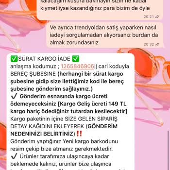 İade Edilmeyen Ürünler Ve Geciken Para İadesi