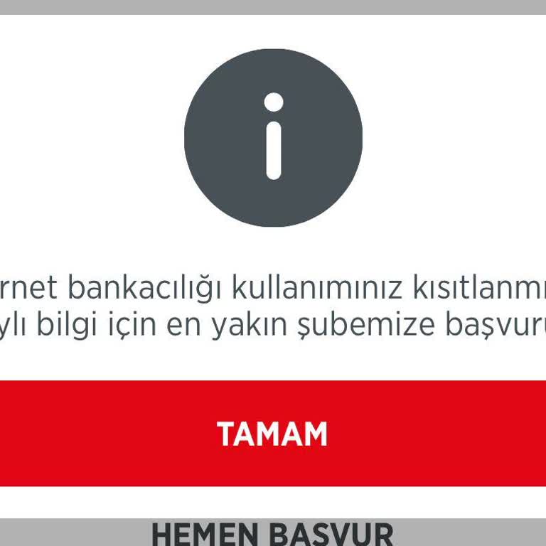 Ziraat Mobil Bankacılığına Erişim Sorunum Çözülmüyor