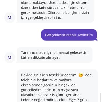 İptal Edilen Siparişin Para İadesi Kargo Nedeniyle Yapılmıyor