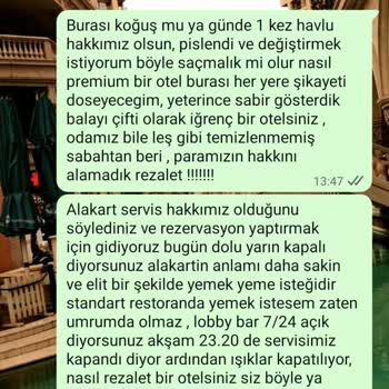 Balayımızda Hayal Kırıklığı Ve Kötü Hizmet