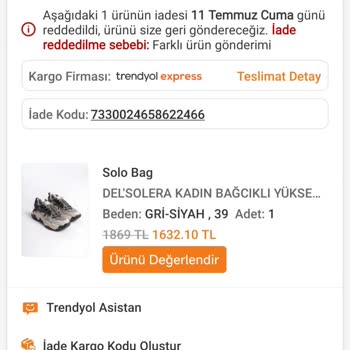 İade Sorununda Yalnız Bırakıldım: Trendyol Ve Firma İletişimsizliği