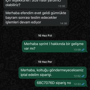 Sipariş Sonrası İade Ve Teslimat Sürecinde Yaşanan Belirsizlik