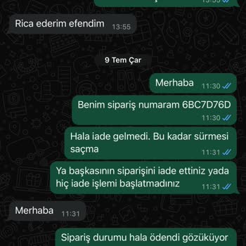 Sipariş Sonrası İade Ve Teslimat Sürecinde Yaşanan Belirsizlik