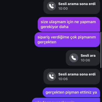 Siparişime 14 Gündür Yanıt Alamıyorum, Mağduriyetim Giderilmiyor