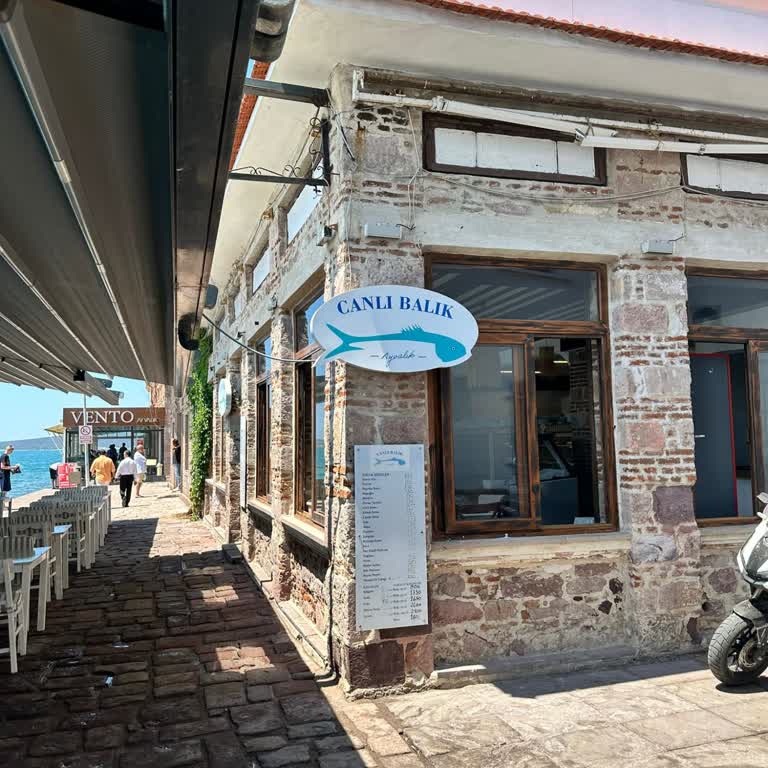 Canlı Balık Ayvalık Kötü Bir Tavırla Kovdu