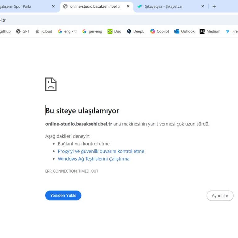 Başakşehir Spor Parkı Online Kayıt Sisteminin Sürekli Arızalı Olması Mağduriyet Yaratıyor