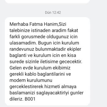 TurkNet Başvurusu Sonrası Hizmet Eksikliği Ve Mağduriyet