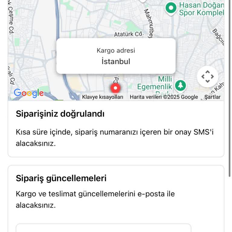 Sipariş Sonrası İletişim Ve Kargo Sorunu