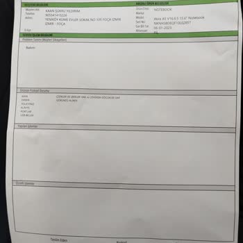 Serviste Ürünüm Düşürülüp Kasası Kırıldı Teslim Edilmeden Teslim Edilmiş Görünüyor