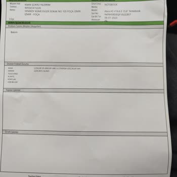 Serviste Ürünüm Düşürülüp Kasası Kırıldı Teslim Edilmeden Teslim Edilmiş Görünüyor