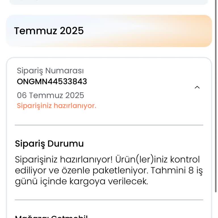 Siparişim Günlerdir Kargoya Verilmedi, Hizmet Çok Kötü