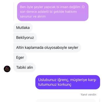 Rich Aksesuar'dan Aldığım Ürün Kalitesiz Çıktı, Değişim Yapılmadı Ve Engellendim