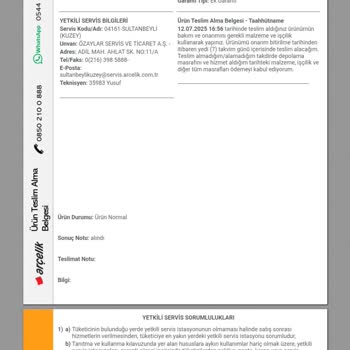 Yeni Alınan Buzdolabı Kısa Sürede Arızalandı Çözüm Sunulmadı