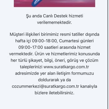 Sürat Kargo'da Teslim Edilmeyen Kargolar Ve Yanlış Sistem Kayıtları Nedeniyle Yaşanan Mağduriyet