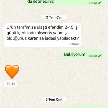 İade Ücretim Günlerdir Yatırılmıyor