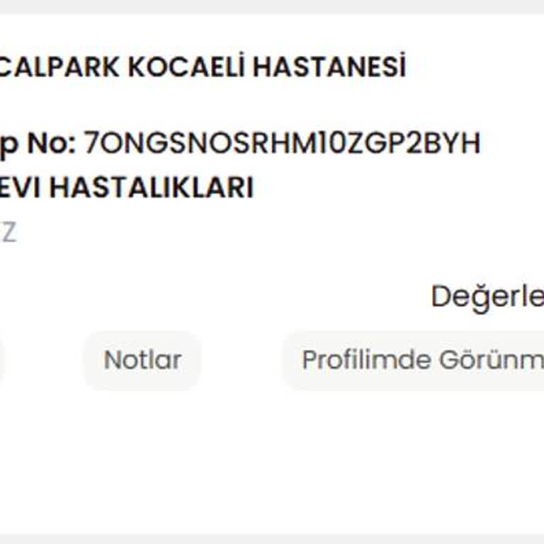 Hastane Geri Dönüş Yapmıyor, Kontrol Randevum Ücretli Oldu