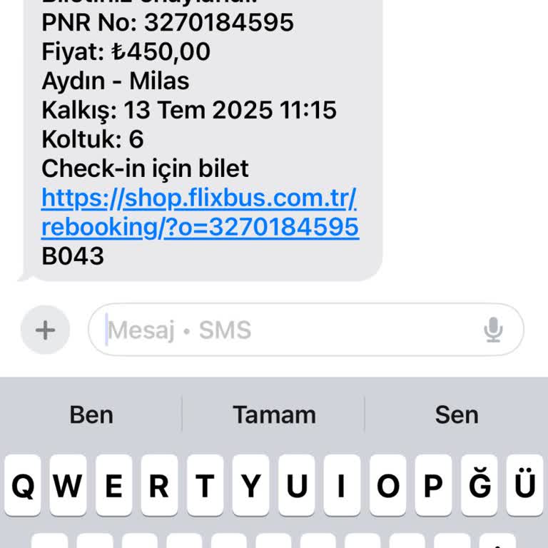 Varış Noktasına Ulaşamadan Yol Ortasında İndirildik