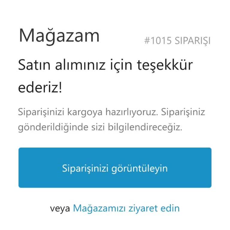 Sipariş Sonrası İletişim Ve Teslimat Sorunu Yaşadım