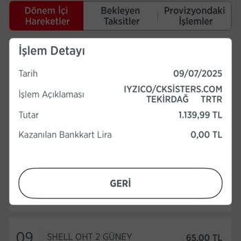 Tek Elbise Siparişine İki Karttan Çekim Ve İade Sorunu