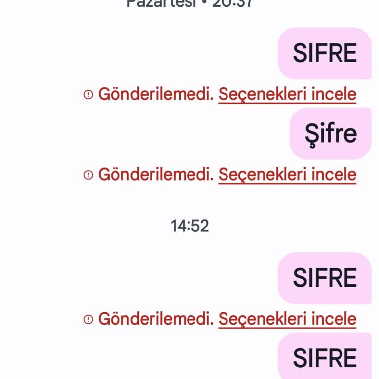 T. Telekom Uygulama Şifresi Gelmiyor, Sorunum Çözülmedi