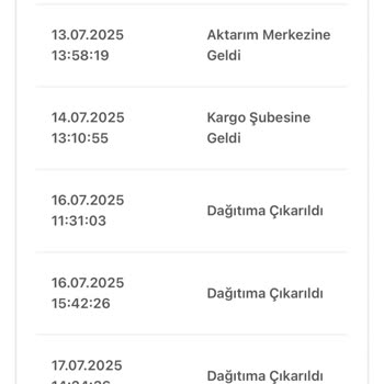 Kargo Teslimatında Yaşanan Gecikme Hakkında Şikayet