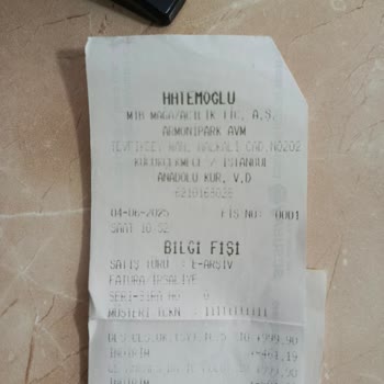 Hatemoğlu'ndan Aldığım Tişörtler Kullanılamaz Durumda, İade Talebim Reddedildi