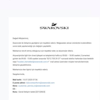 Aldığım Saatte Sürekli Sorun Yaşadım, Mağaza Sorumluluk Almadı Ve İade Talebim Reddedildi