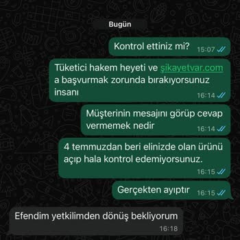Arızalı Ürün Ve Yetersiz Müşteri Hizmeti: Çözüm Sunulmuyor, İletişim Kurulmuyor