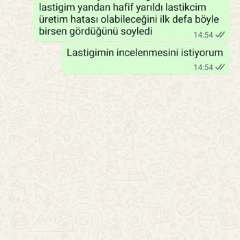 Honda Pcx Ön Lastikte Ani Yarılma Ve Müşteri Hizmetlerine Ulaşamama Mağduriyeti