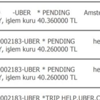 Uber Fazla Tahsilat Yaptı, Param İade Edilmiyor