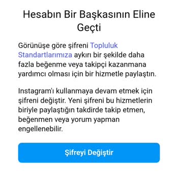 Instagram Hesabım Ele Geçirildi, Acil Destek İstiyorum