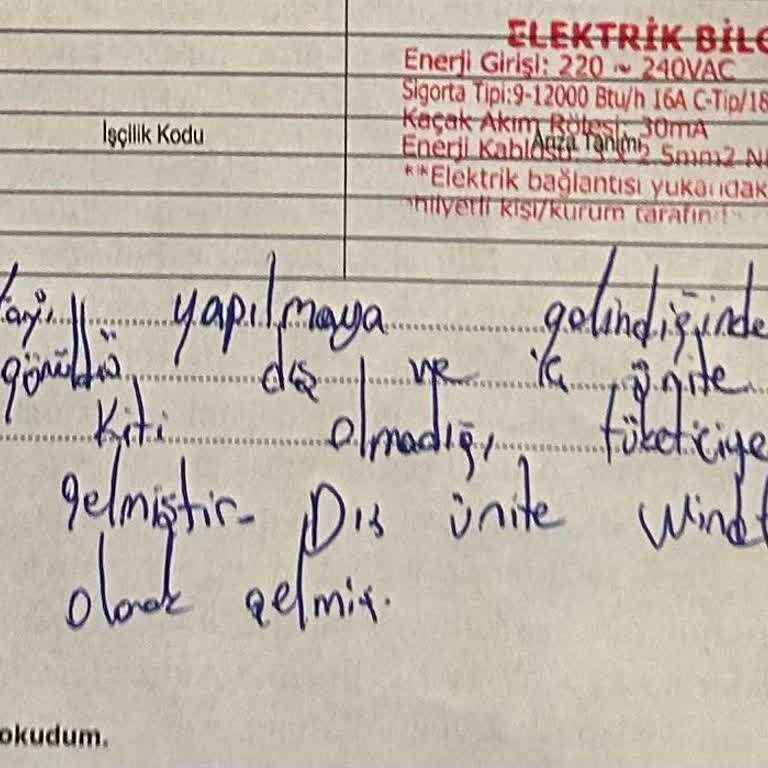 Media Markt Eksik Ve Yanlış Klima Parçaları Yüzünden Mağduriyet Yaşadım