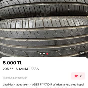 Ali Oto Lastik Satın Aldığım Lastik Görseldekinin Aksine Farklı ve Eski Çıktı