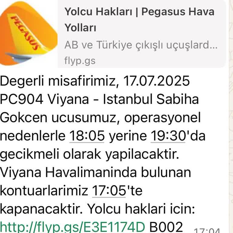 Uçak Gecikmesi Nedeniyle Mağduriyet Ve Seyahat Planlarının Bozulması