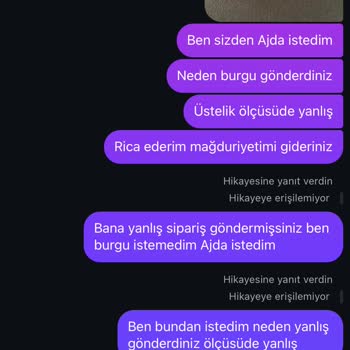 Yanlış Ürün Gönderimi Ve İletişim Engeliyle Mağduriyet