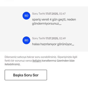 Siparişim Günlerdir Beklemede Müşteri Hizmetleri Yanıt Vermiyor