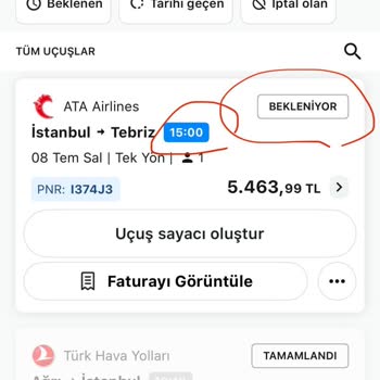 Satılmayan Uçuş İçin Bilet Satışı Ve Para İadesi Sorunu