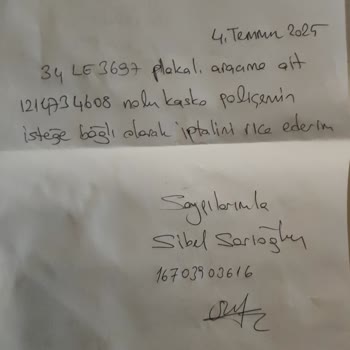 Kasko İptalinde Sürekli Değişen Talepler Ve Mağduriyet