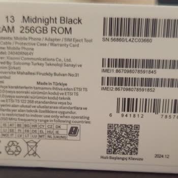 Aldığım Xiaomi Redmi 13 Arızalandı, Vatan Bilgisayar Çözüm Sunmuyor