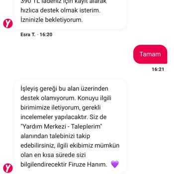 Yemeksepeti McDonalds Siparişim Eksik Ve Hasarlı Geldi İade Talebim Reddedildi