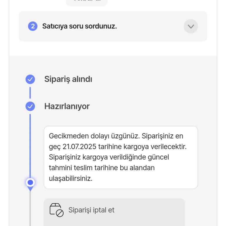 Hepsiburada Siparişim Sürekli Erteleniyor, Mağduriyetim Giderilmiyor