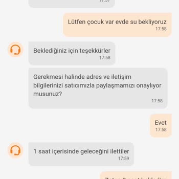 Trendyol GO Damacana Siparişim 1 Günden Fazla Süredir Teslim Edilmiyor