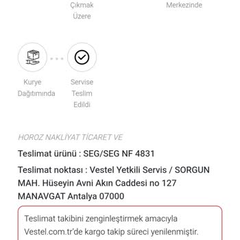 Aldığım Buzdolabı İki Haftadır Teslim Edilmedi, Kargo Takibi Yapılamıyor